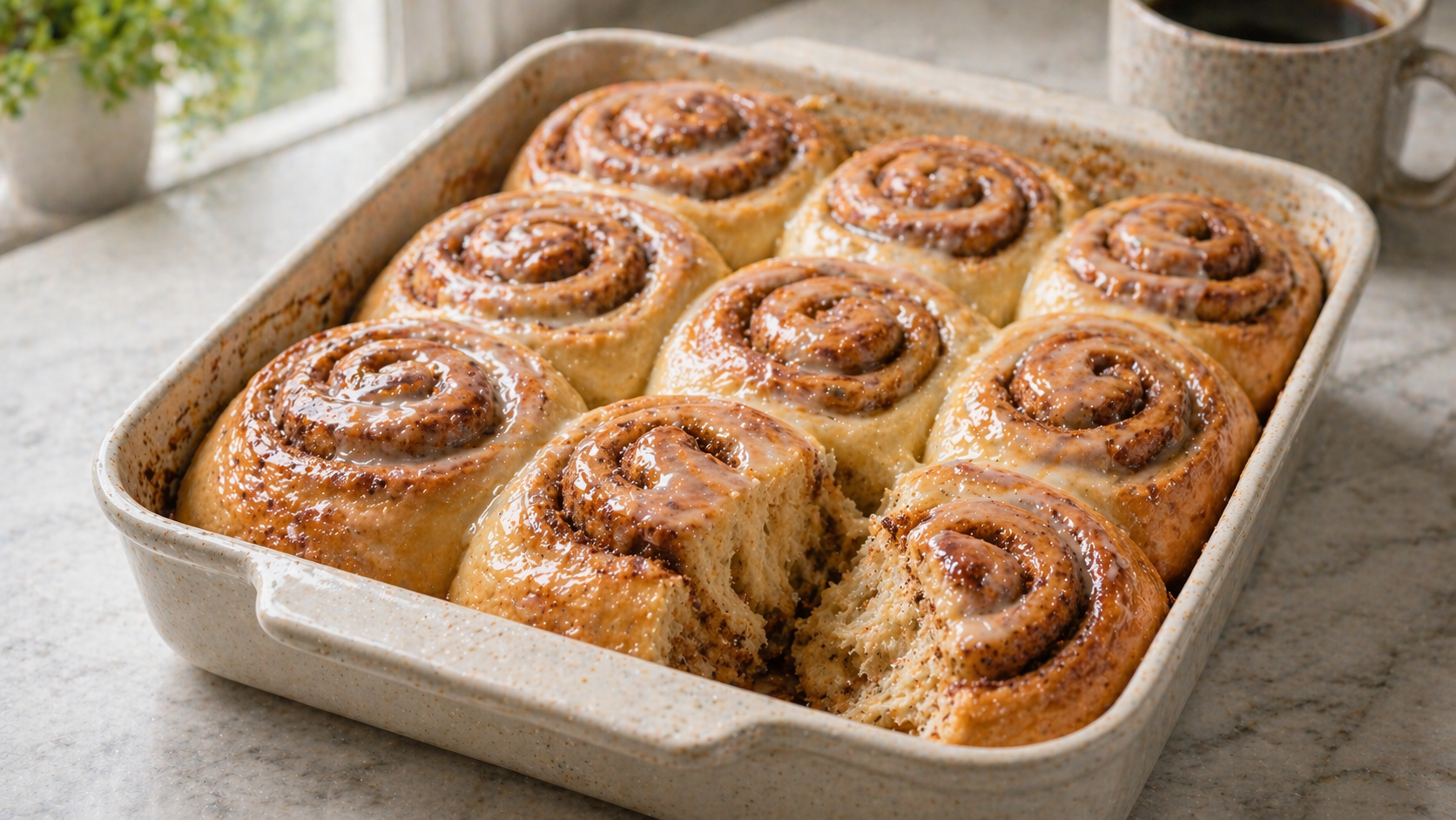 Cinnamon Rolls Sweetened with Honey recipe photo